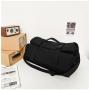 LX054 Custom Outdoor Waterproof Men Duffel Luggage Travel Bag Sneaker Travel Bag Simple Shoulder Crossbody Sport Bag