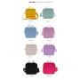 Eco Friendly 8 Colors Stock Kids Children Boys Girls Back To School Portable Adjust Strap Waterproof Nylon Insulated Lunch Bag