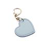 Custom key charms for keychain high quality pu leather heart keyring  leather key holder