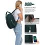 Custom logo Fashion Backpack laptop Daypacks for Work Travel School Bag with USB Port 15.6 in Smart Laptop Backpack for women