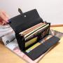Super Hot Selling ladies Fashion Grid wallet Elegant Foldable Faux Suede woman purse wholesale for all seasons sac tendance 2024