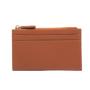 Small coin purse zip around card holder rfid coin pouch mini wallet for girl with keychain