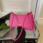 Personalized French Candy Color Armpit Women's Bags 2024 New Fashion Simple Shoulder Bag Handbag
