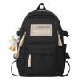 2023 Fashion Student Backpack Simple Korean High School Students Backpack Casual Large Capacity Schoolbag YI036