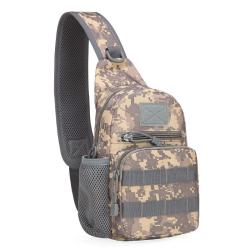 Cycling Tactical Water Bottle Chest Bag 2024 New Factory Direct Fashion Travel Sports Hiking Outdoor Waterproof Nylon Purse