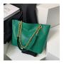2023 New Pu Women Fashion Handbags Solid Large Capacity Wholesale Women Handbags Metal Chain Designer Shoulder Bags For Women