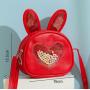 Hot selling clear pvc window ita backpack leather shoulder bag animal shape custom ita bag
