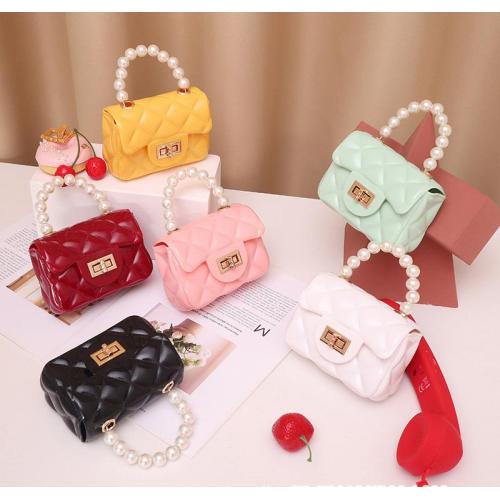 New Arrived Mini Crossbody Bag Handbags Kids Purses Handbag Jelly Bolsas Little Girl Kid Jelly Bags