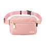 custom water proof metal zipper fanny pack black waist belt pouch pocket nylon Large 2L athletica everywhere belt bag