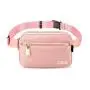 custom water proof metal zipper fanny pack black waist belt pouch pocket nylon Large 2L athletica everywhere belt bag