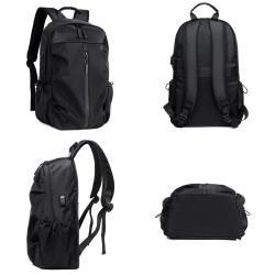 ZF056 Fashion Breathable Waterproof Sports Shoulder Bag Leisure Backpack Niche Trend Lightweight Travel Computer Bag USB Port