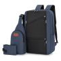 ZF372Laptop Bag USB Charger Computer Cover Backpack Oxford Fabric Waterproof Zipper Print Logo Gift Backpack Business Schoolbag