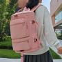 Custom Logo Unisex Waterproof Nylon Large Backpack Men and Women's Fashionable Cabin Luggage for Hiking Gym Travel Foldable