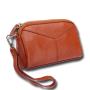 Good quality genuine leather women's change bag small clutch bag leather wallet for ladies carteras para mujer