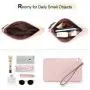 LOVEVOOK 2 PCS Waterproof Laptop Handbag Bag for Women Quilted Leather Computer Shoulder Briefcase 15.6 inch Laptop Tote Purses