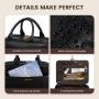 LOVEVOOK wholesale bathroom makeup bags with Hanging Hook waterproof Portable Leather Cosmetic purses for women Toiletry Bag