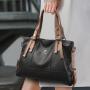 2024 New Tote Bags for Women Factory Wholesale Luxury Fashion Handbags High Quality Pu Leather Zipper Ladies Shoulder Bags