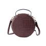 2024 Luxury Crocodile Round Purses And Handbags Fashion Bags Women Handbags Ladies
