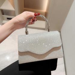 2024 New evening banquet bag party tote purse ladies dinner handbag square crossbody bags wholesales women evening clutch