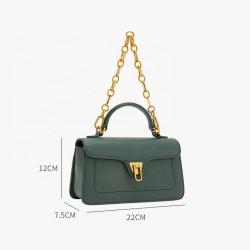 New Arrival Girls Sling Chain Ladies Shoulder Bags Custom Oem Wholesale Women' s Crossbody Bags Female Quilted Leather HandBags