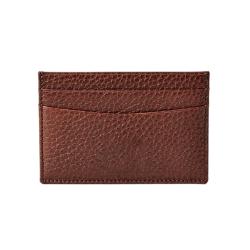 Wholesale Customized Genuine Saffiano Men Leather Card Holder