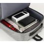 ZR904 Man Laptop Bag USB Charger Computer Cover Women Backpack Oxford Waterproof Zipper Print Logo Backpack Business Schoolbag