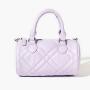 2024 New Arrival Custom Quilted Handbag For Ladies Crossbody Bag Women Mini Barrel Handbag