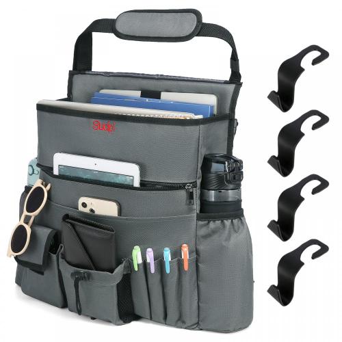 Sucipi 2022 Multi-Purpose Large Capacity Car Storage Bags Back Adjustable Strap Multifunctional Car Front Seat Organizer