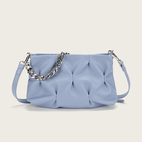 2024 New four seasons popular shoulder bag women Pu leather purse high quality chain handbag