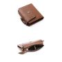 RFID Anti-Theft Man Short Wallet Slim leather wallet for men credit card holder multi-function coin clip wallet with zipper