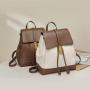 High Quality Women  Shoulder Bag Luxury PU Leather Ladies Handbags Custom Logo Casual Backpack Bag