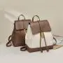 High Quality Women  Shoulder Bag Luxury PU Leather Ladies Handbags Custom Logo Casual Backpack Bag