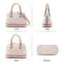 Lovevook Factory 2022 PU Leather Ladies Hand Bags Classic Top Handle Dome Satchel Bag Elegent Small Shoulder Bags Women Handbags