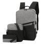 KBW609 Wholesale Fashion Trendy Unisex Mochila Business 3 in 1 Laptop Bags High Quality Custom College School Backpack