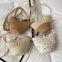 Cheap Women Woven Bucket Bags Small Shoulder Women Handbags Ladies Casual Crossbody Phone Beach Bag Wholesale
