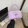 Flap ladies bags women candy color handbag woman simple leisure shoulder bag female fashion small square bag