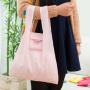 Wholesale Custom Polyester Reusable Eco-Friendly Grocery Carry Bags Foldable Shopping Bags