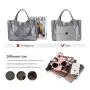 REALER 2023 Snake Pattern Crossbody Shoulder Bags for women ladies High Quality PU leather Hobo bags