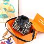 super product fashion Unique collar ladies bag crossbody bag for girls top selling quality PU women's handbag bag factory 26 cm