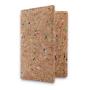 Eco friendly personalized rfid Cork credit card holder wallet
