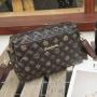 High Quality Triple Zipper Camera Bag 2024 Large Capacity Convenient Cosmetic Storage Bag Korean Fashion Embroidery Shoulder Bag