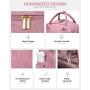 LOVEVOOK high quality LOVEVOOK Pu leather computer bags 15.6in office work university women's school travel laptop backpacks