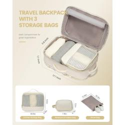 LOVEVOOK outdoor large capacity carry on travel bags wholesale quilted multifunction custom travel laptop backpack for women men