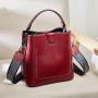 Ladies Fashion Leather Shoulder Luxury Bags Women Handbags Large Capacity And Utility Bag Bucket Hand Bag Crossbody