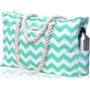Gelory Special Big Stripe Shoulder Handbags Shopping Bag Beach Handbag New Fashion Canvas Bag Wild Rough Twine Striped Beach Bag