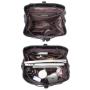Lovevook geometric pu leather backpacks women Luminous backpack sets for ladies