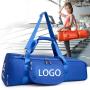 OEM Custom Women Men Tote Carry Travel Duffle Bag Yoga Mat Fitness Sport Duffel Gym Bag with Shoe Pocket