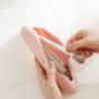 ZF342 New Cosmetic Bag Ladies Fashion Brush Tool Organiser Travel Portable Makeup Clutch Bag Waterproof