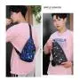 KBW462 Chest Bag Men Ins New Fashion Crossbody Bag Lightweight Outdoor Sports Casual Shoulder Bag Tide