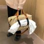 XL279 Imported Durable Nylon Duffle Bag Wholesalers Large Capacity Travel Bag Lightweight Ladies Handbag Customized Logo